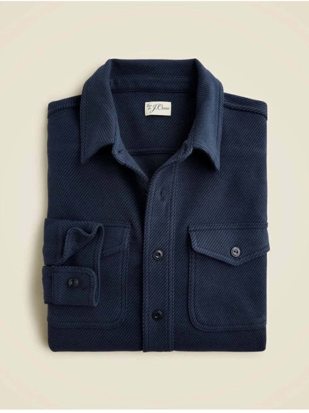 J.Crew Shirt Jacket in Navy
